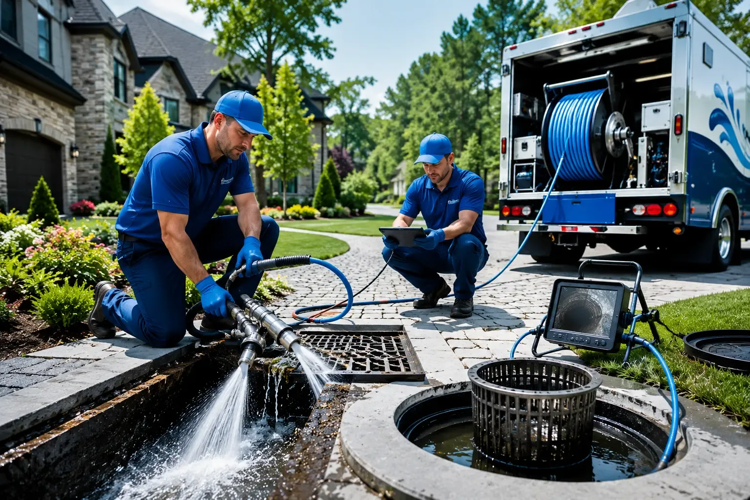 Local outdoor drain cleaning professionals in La Monte, MO