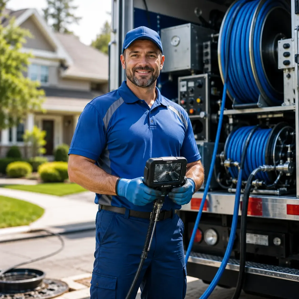 Local outdoor drain cleaning specialists in La Monte, MO
